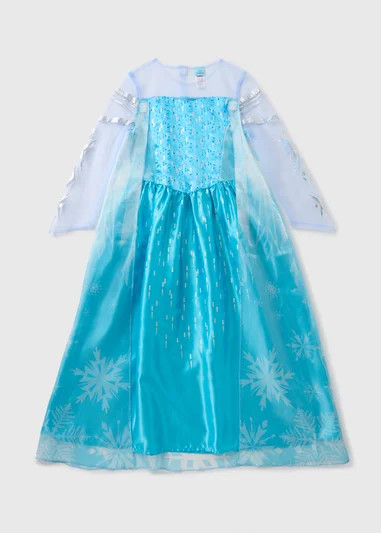Disney Kids Blue Frozen Elsa Costume